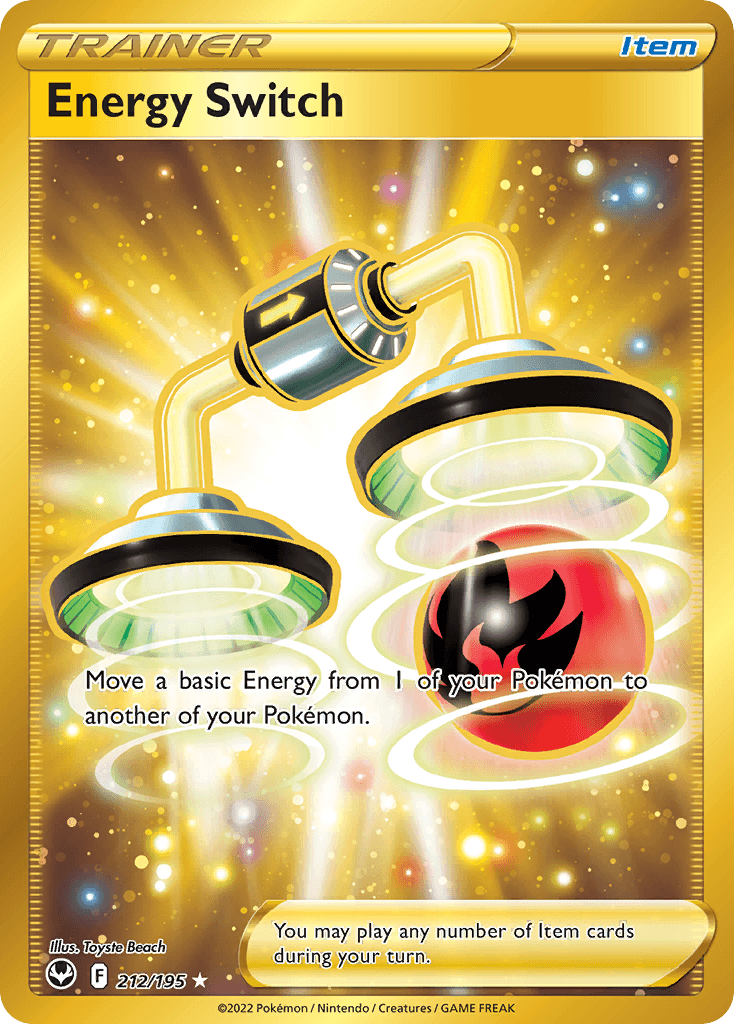 Energy Switch Silver Tempest card