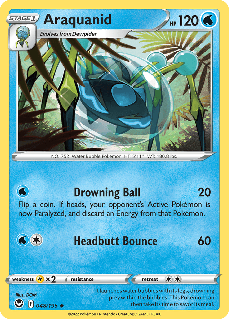 Araquanid Silver Tempest card