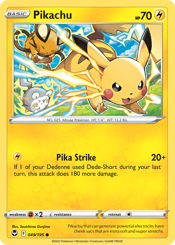 Pikachu 寶可夢 card