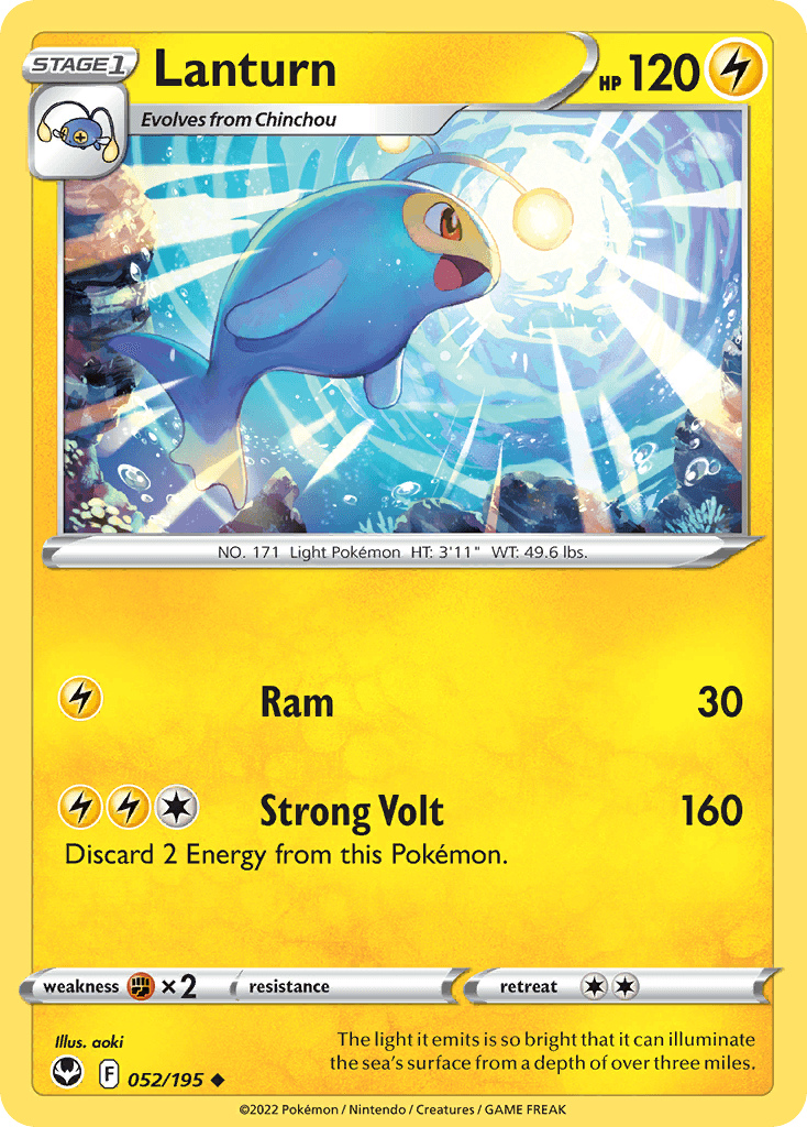 Lanturn Silver Tempest card