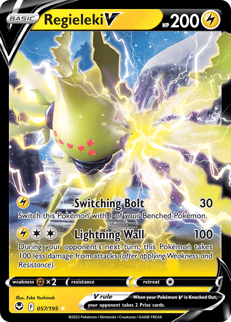 Regieleki V 寶可夢 card