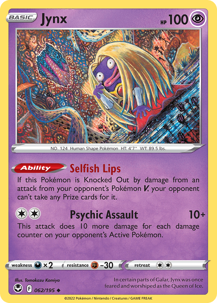 Jynx Silver Tempest card