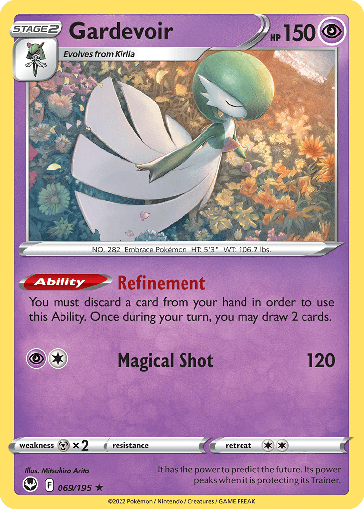 Gardevoir Silver Tempest card