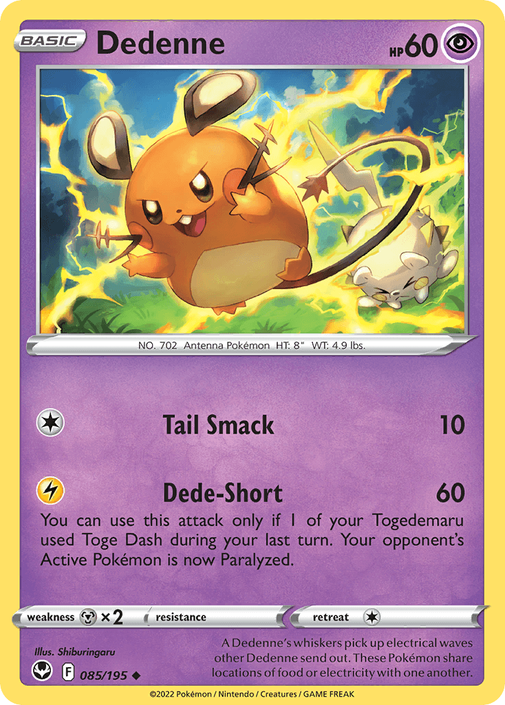 Dedenne 寶可夢 card
