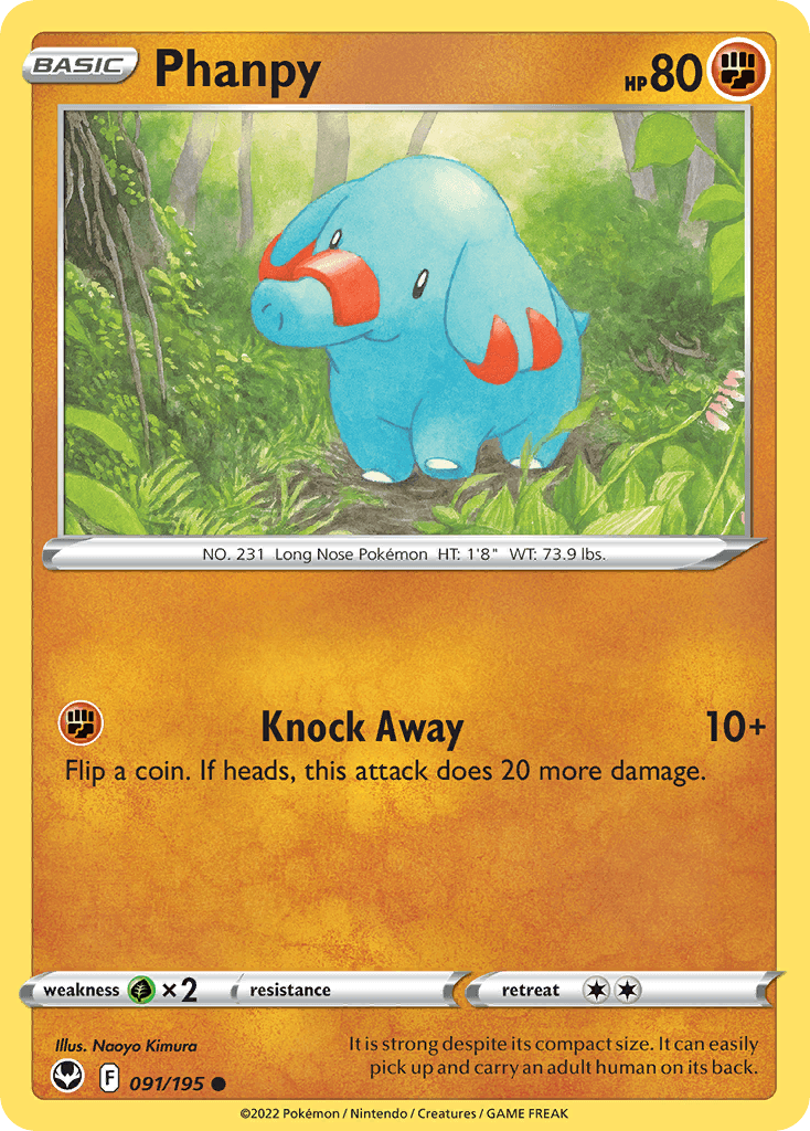 Phanpy 宝可梦 card