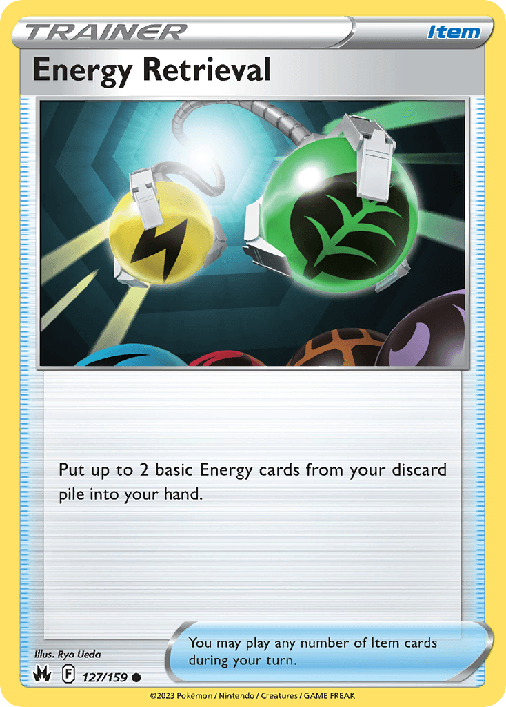 Energy Retrieval Crown Zenith card