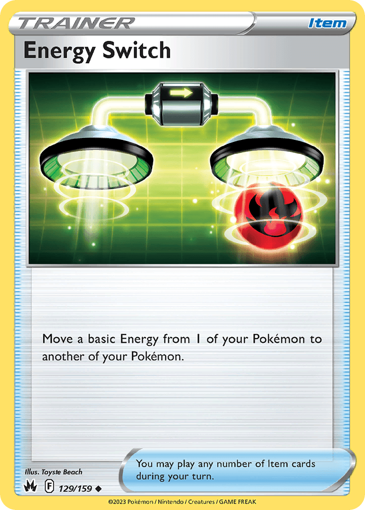 Energy Switch Crown Zenith card