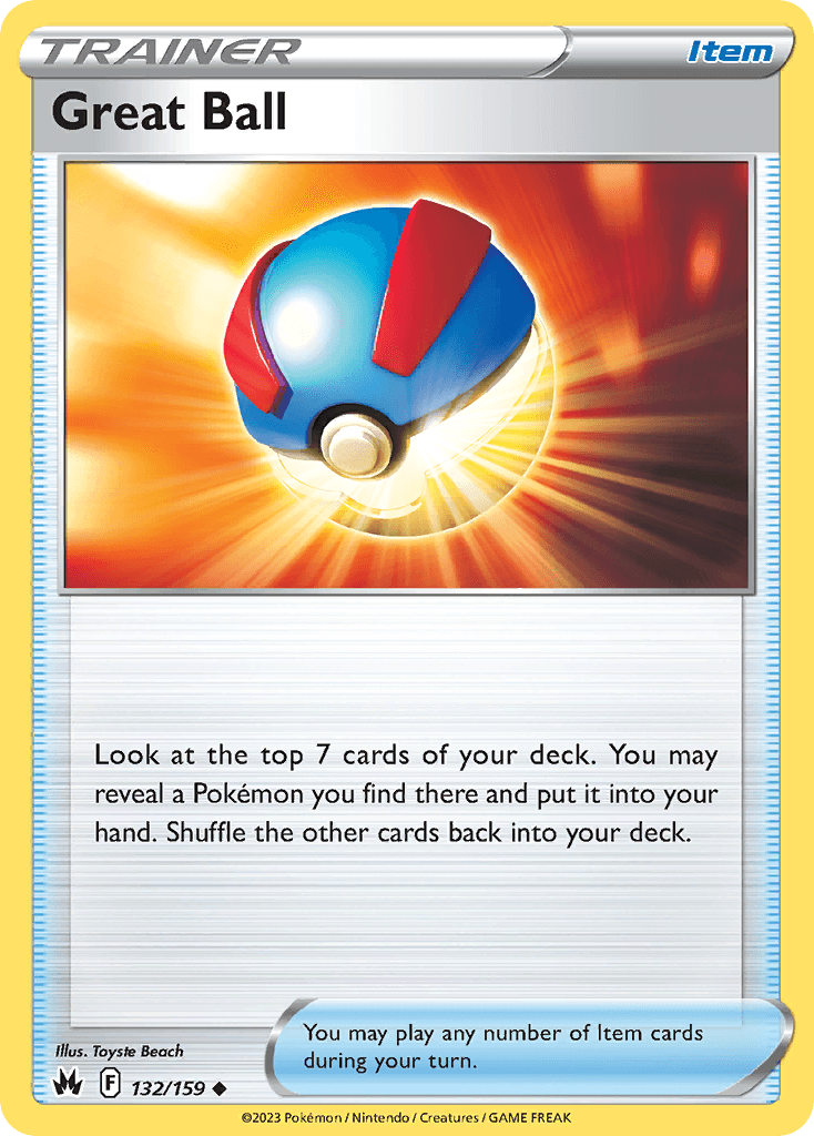 Great Ball Crown Zenith card
