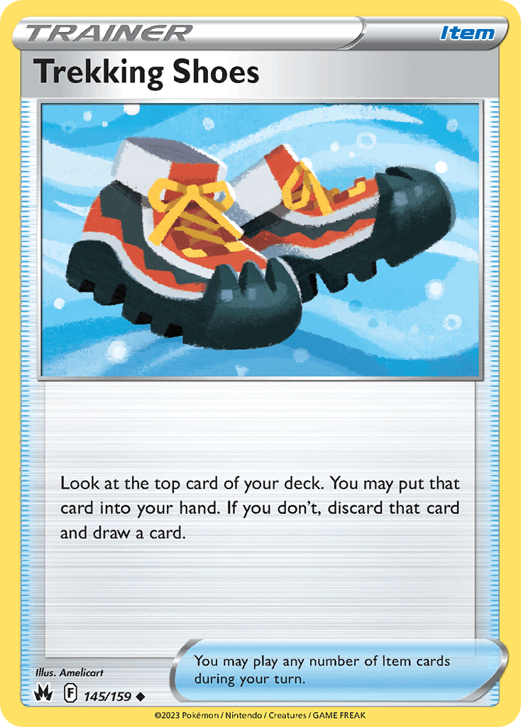 Trekking Shoes Crown Zenith card