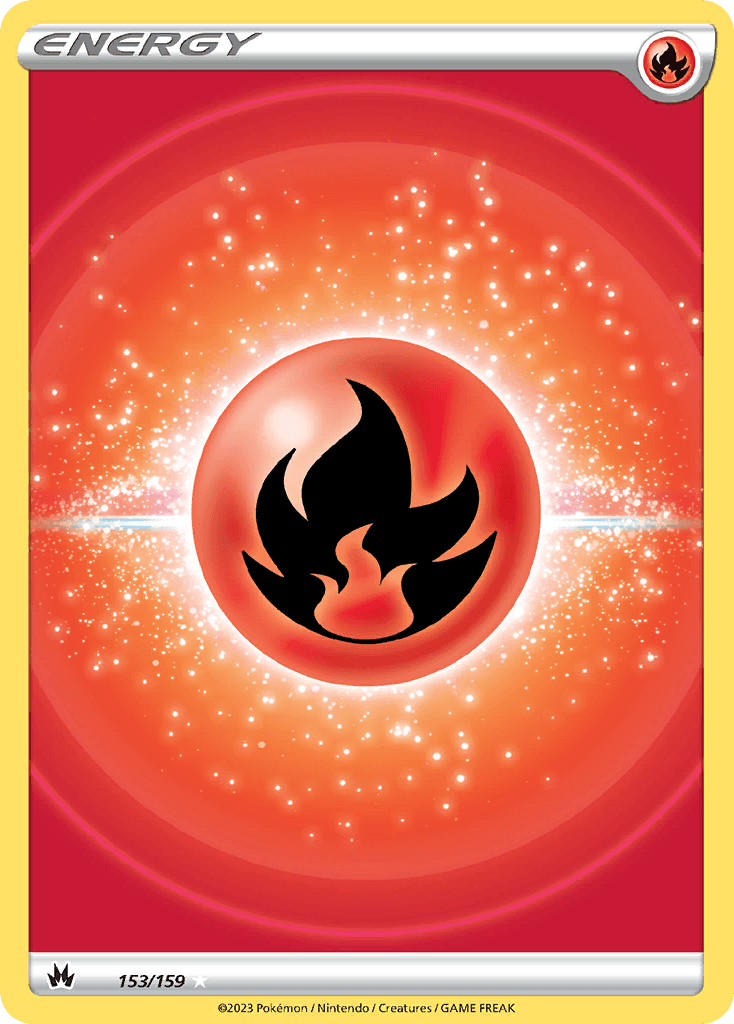 Fire Energy Crown Zenith card