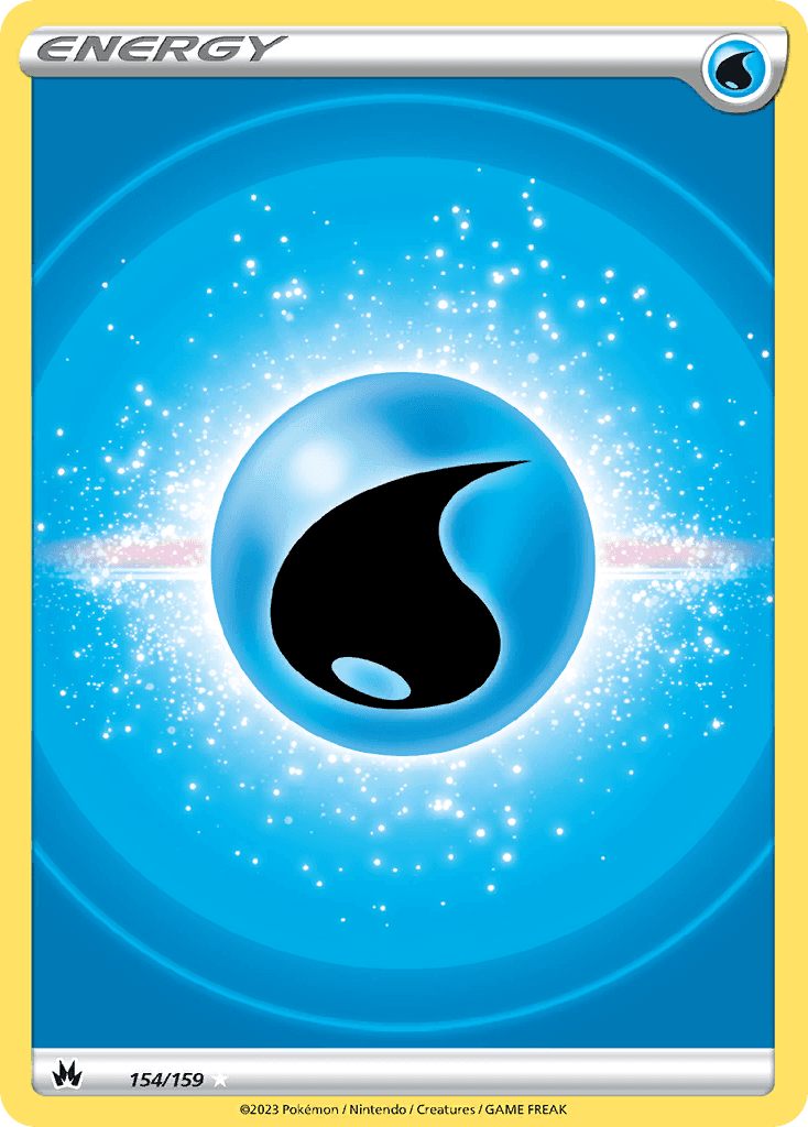 Water Energy Crown Zenith card