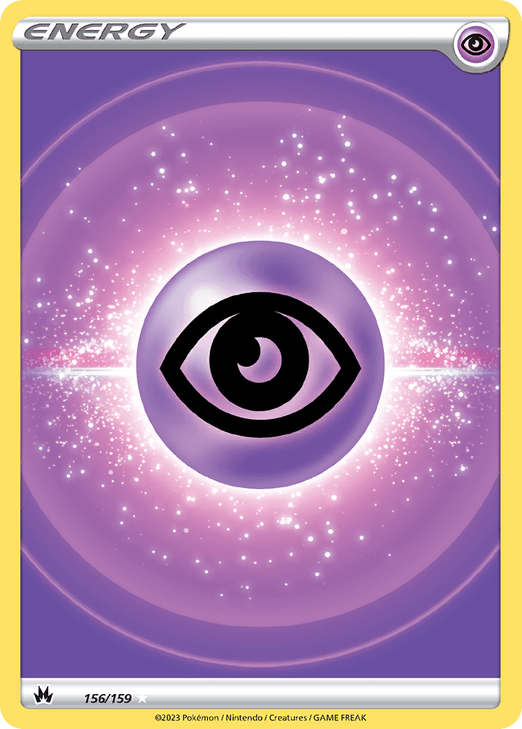 Psychic Energy Crown Zenith card