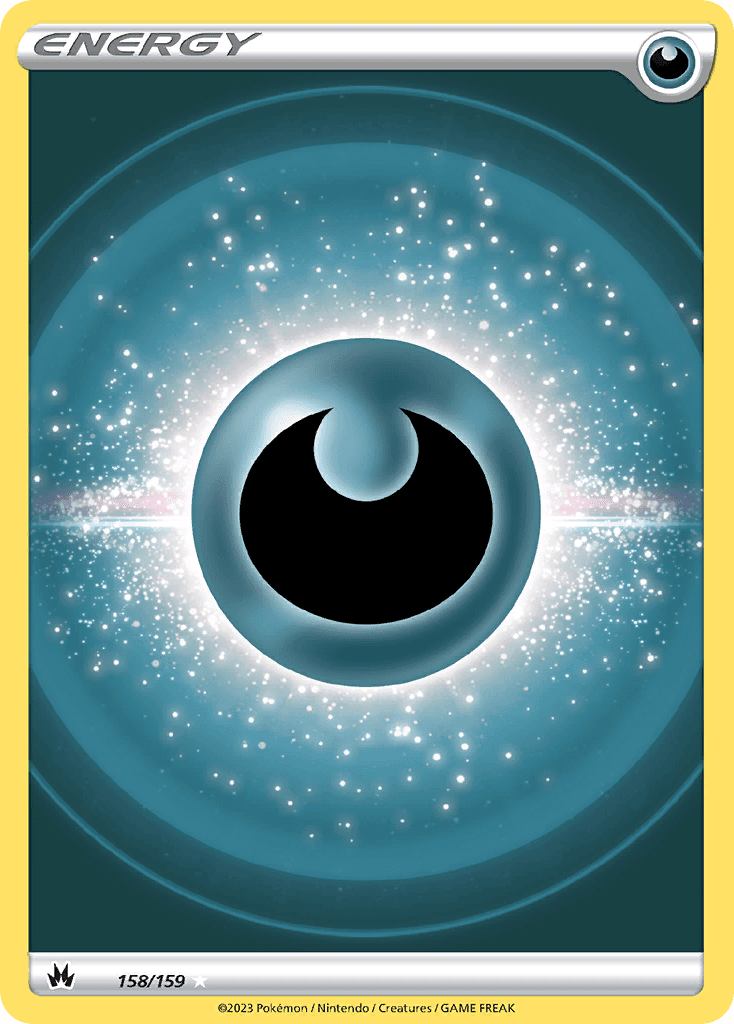 Darkness Energy Crown Zenith card
