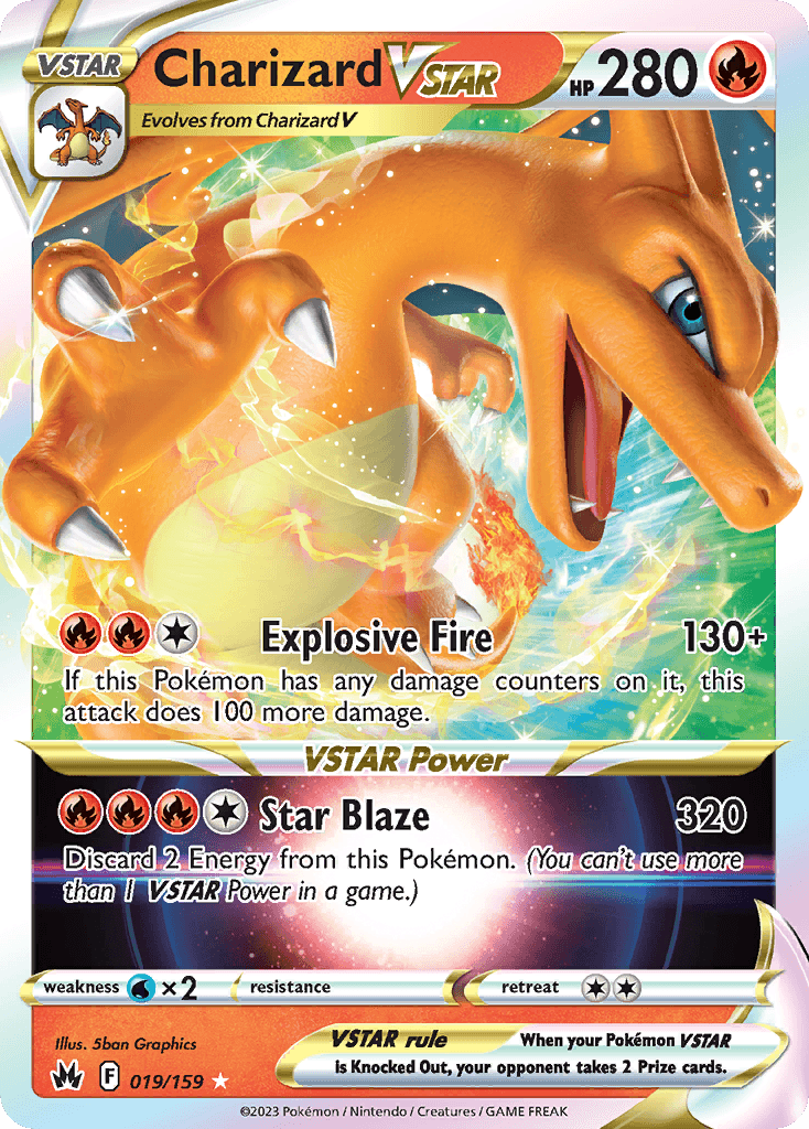 Charizard VSTAR Crown Zenith card