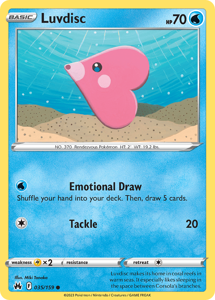 Luvdisc Crown Zenith card
