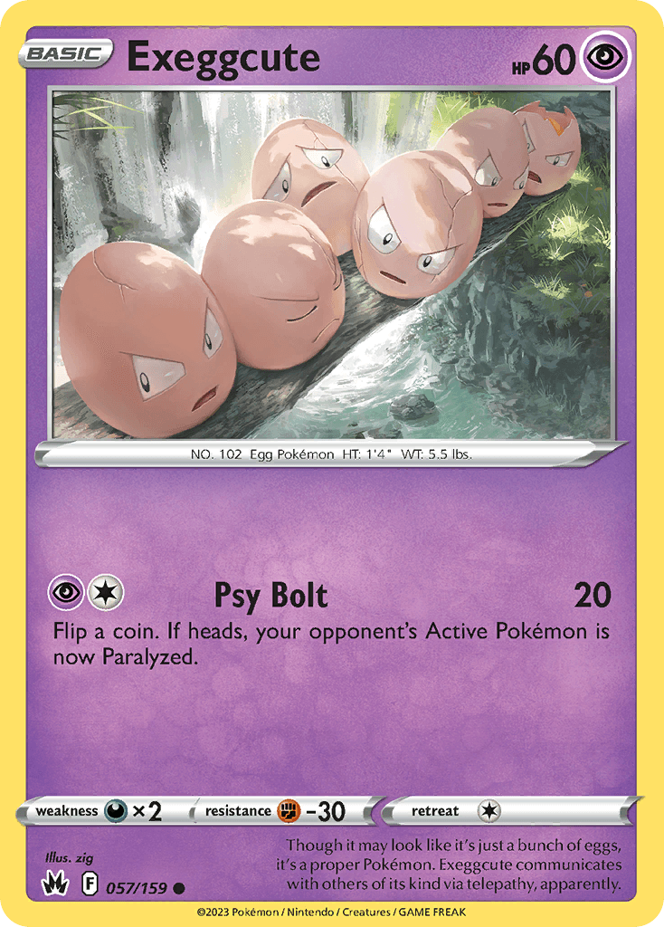 Exeggcute 寶可夢 card