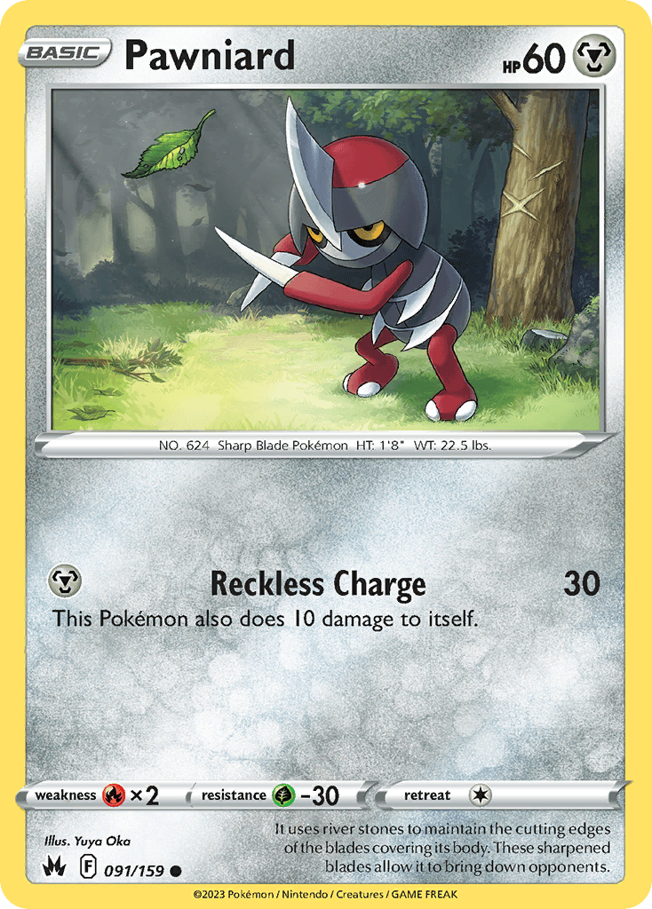 Pawniard 寶可夢 card