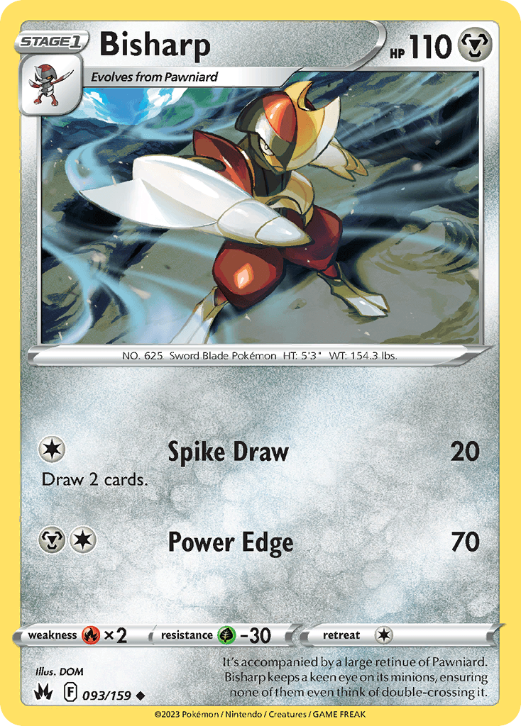 Bisharp Crown Zenith card