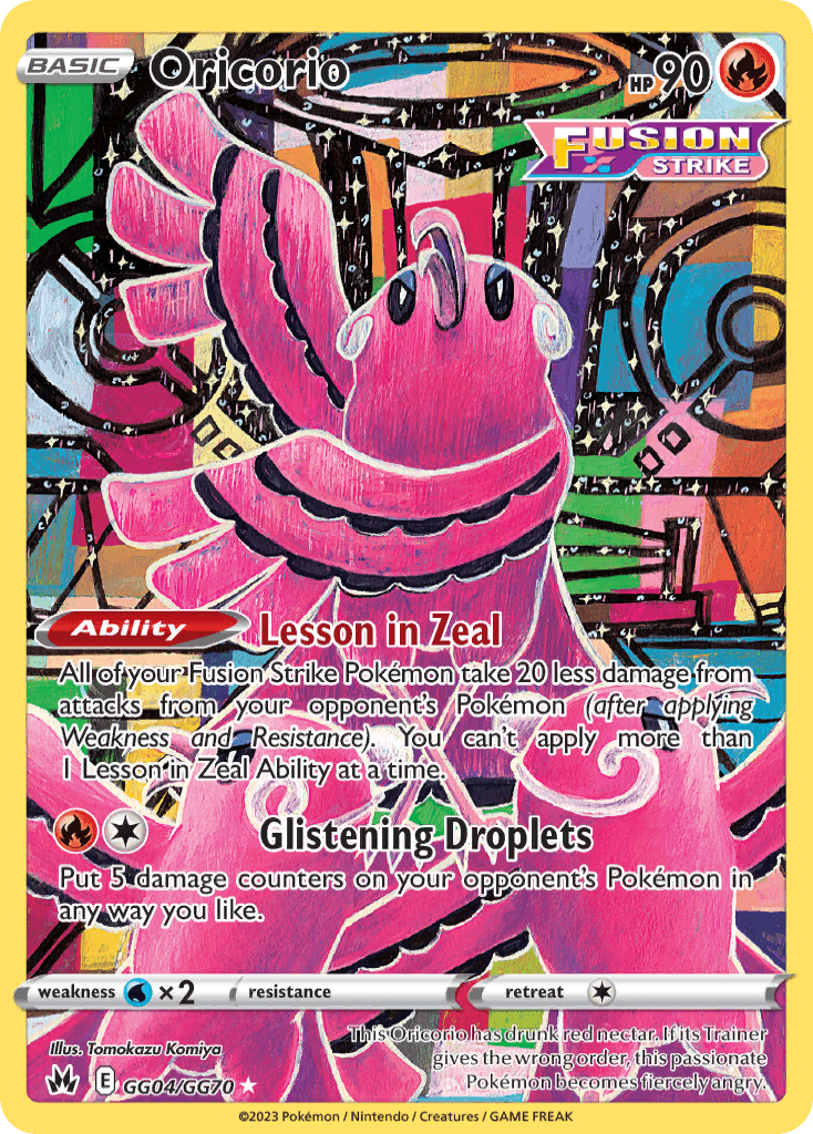 Oricorio 寶可夢 card