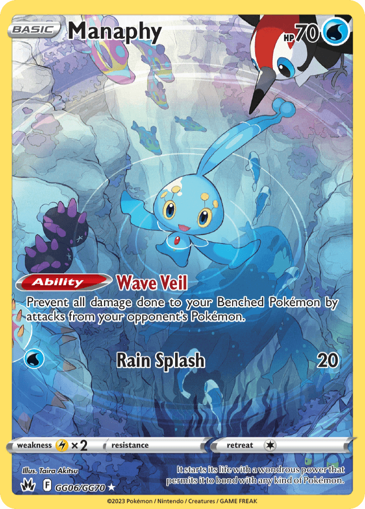 Manaphy 宝可梦 card