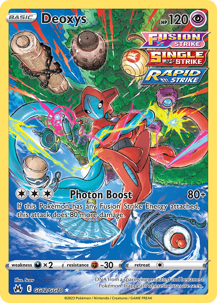 Deoxys 宝可梦 card