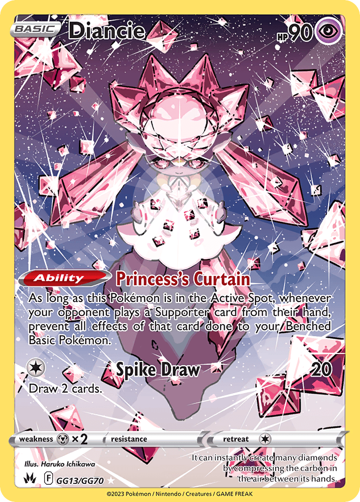 Diancie 寶可夢 card