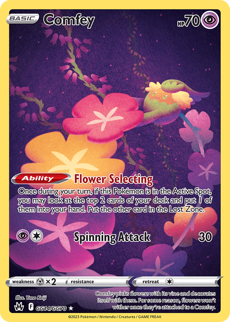 Comfey 寶可夢 card
