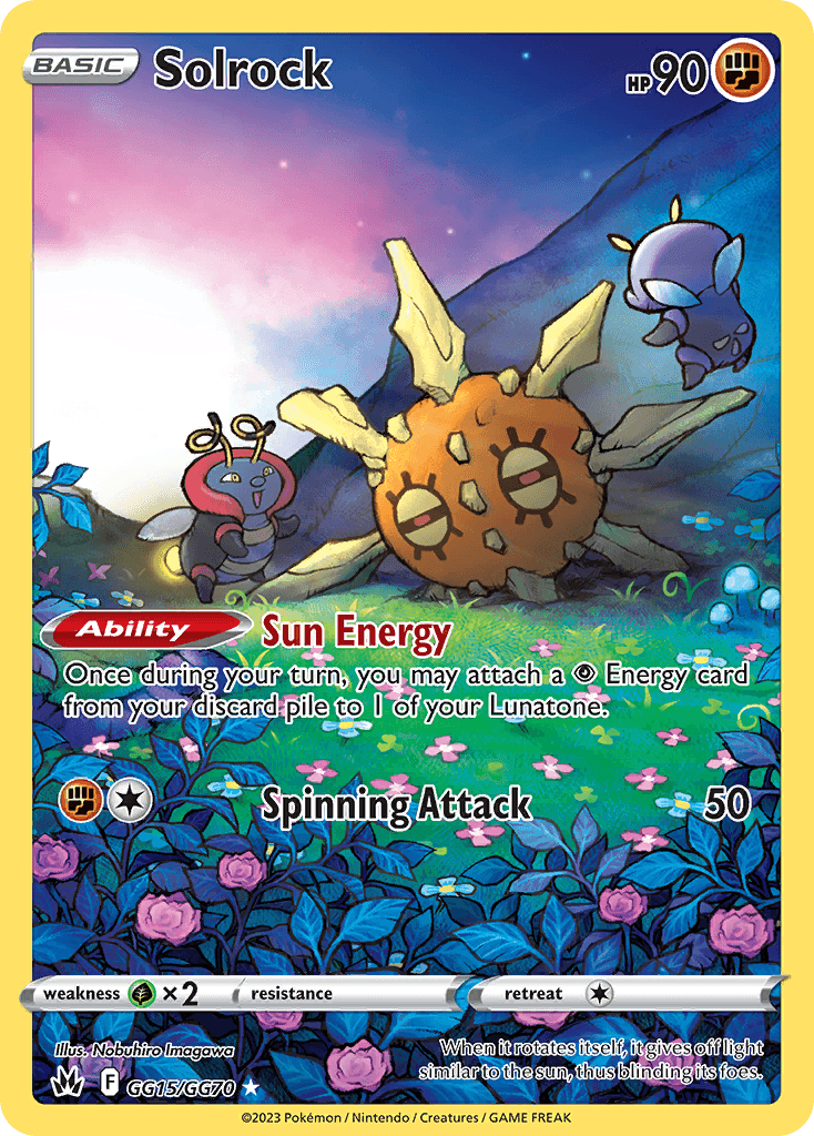Solrock 寶可夢 card