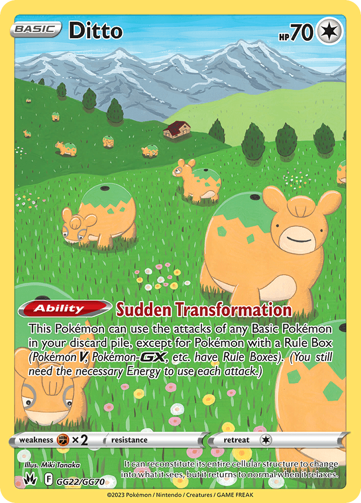 Ditto 宝可梦 card