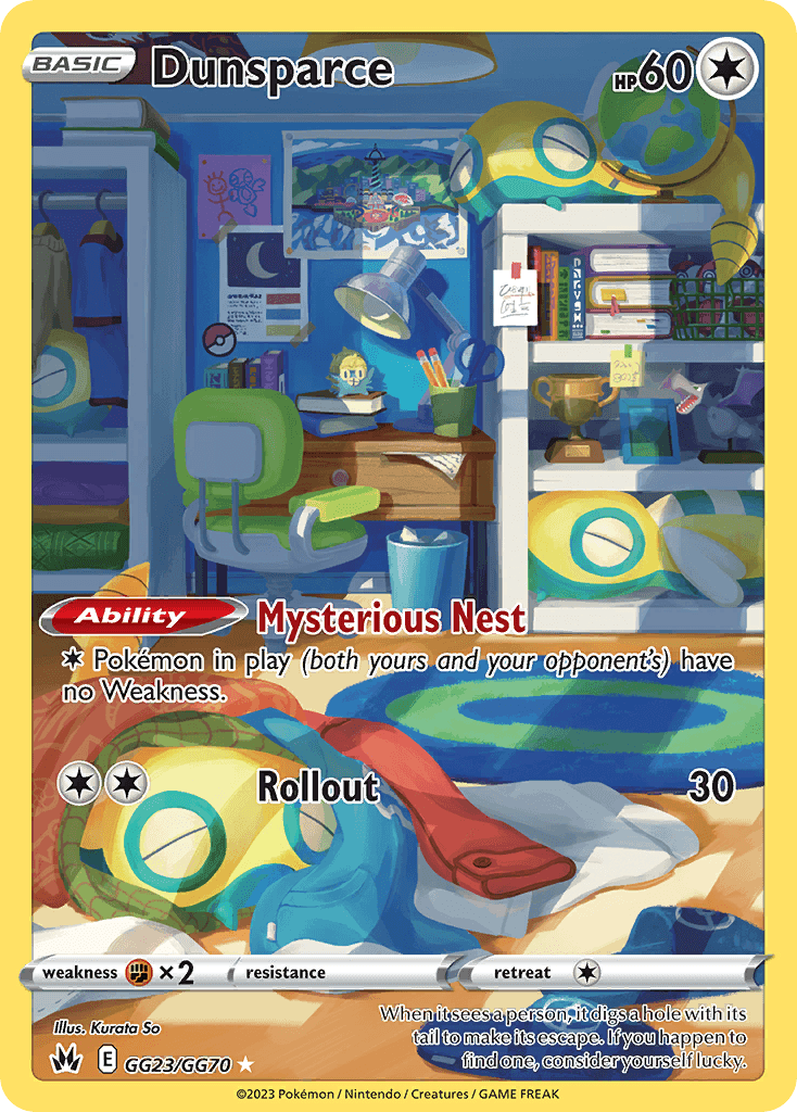 Dunsparce 宝可梦 card