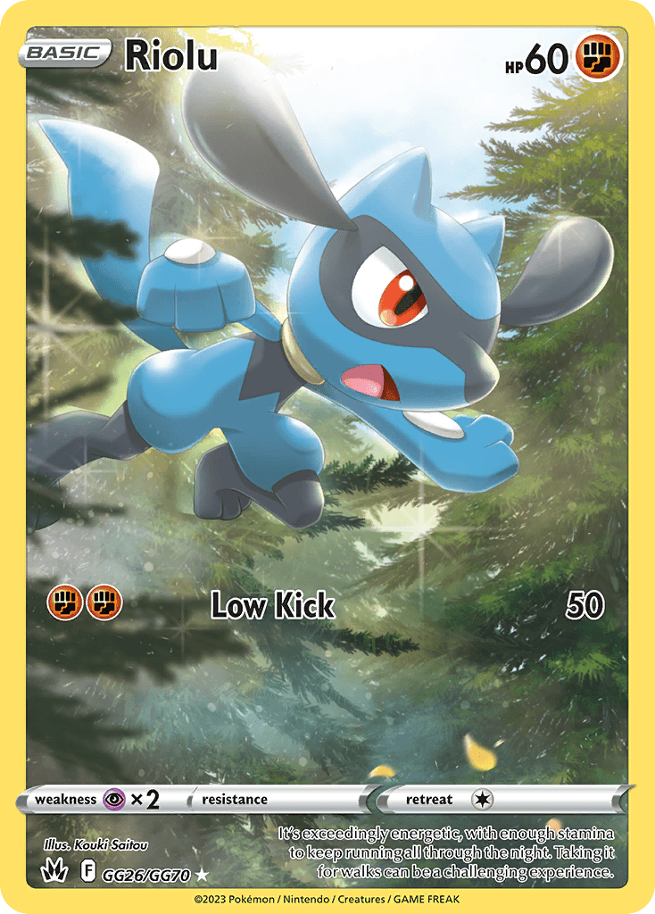 Riolu 寶可夢 card