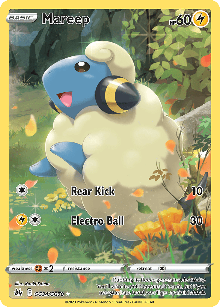 Mareep 宝可梦 card