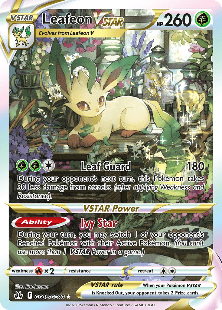 Leafeon VSTAR 寶可夢 card