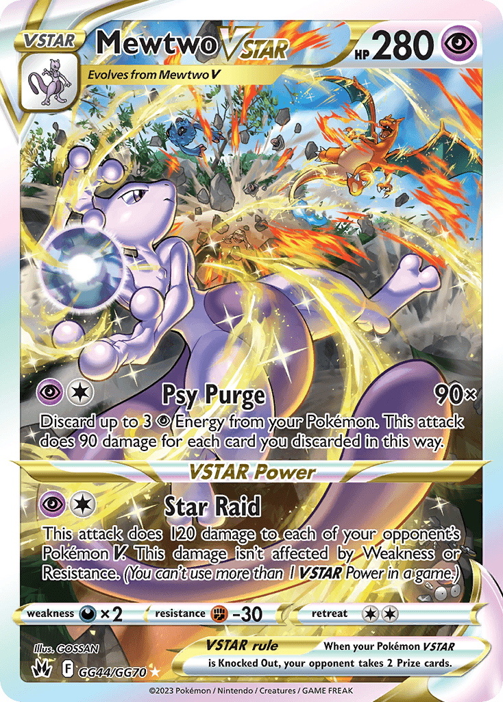 Mewtwo VSTAR 寶可夢 card