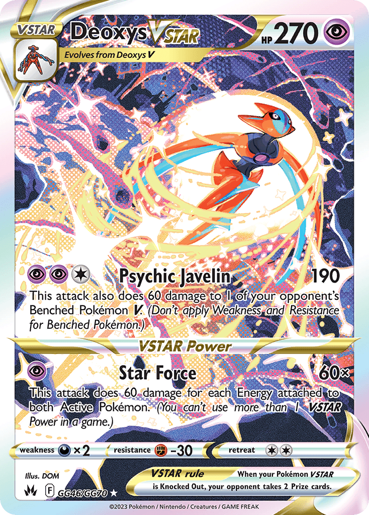 Deoxys VSTAR 寶可夢 card