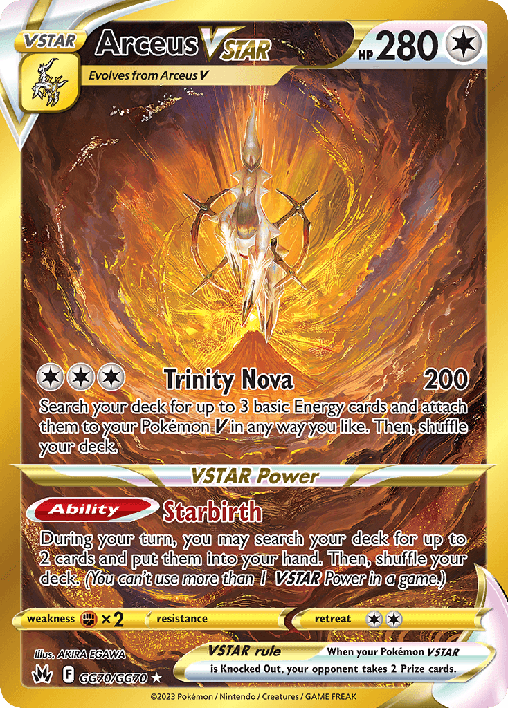 Arceus VSTAR 寶可夢 card