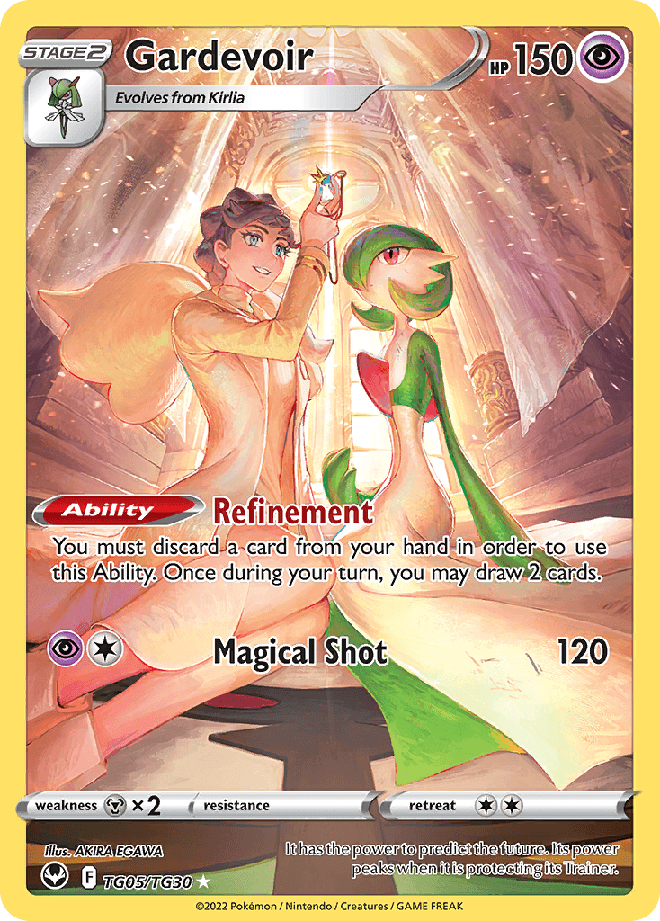 Gardevoir Silver Tempest Trainer Gallery card