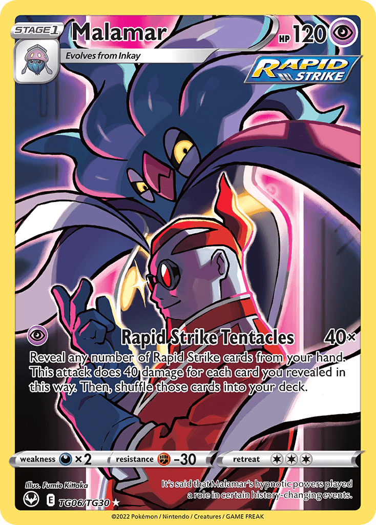 Malamar Silver Tempest Trainer Gallery card