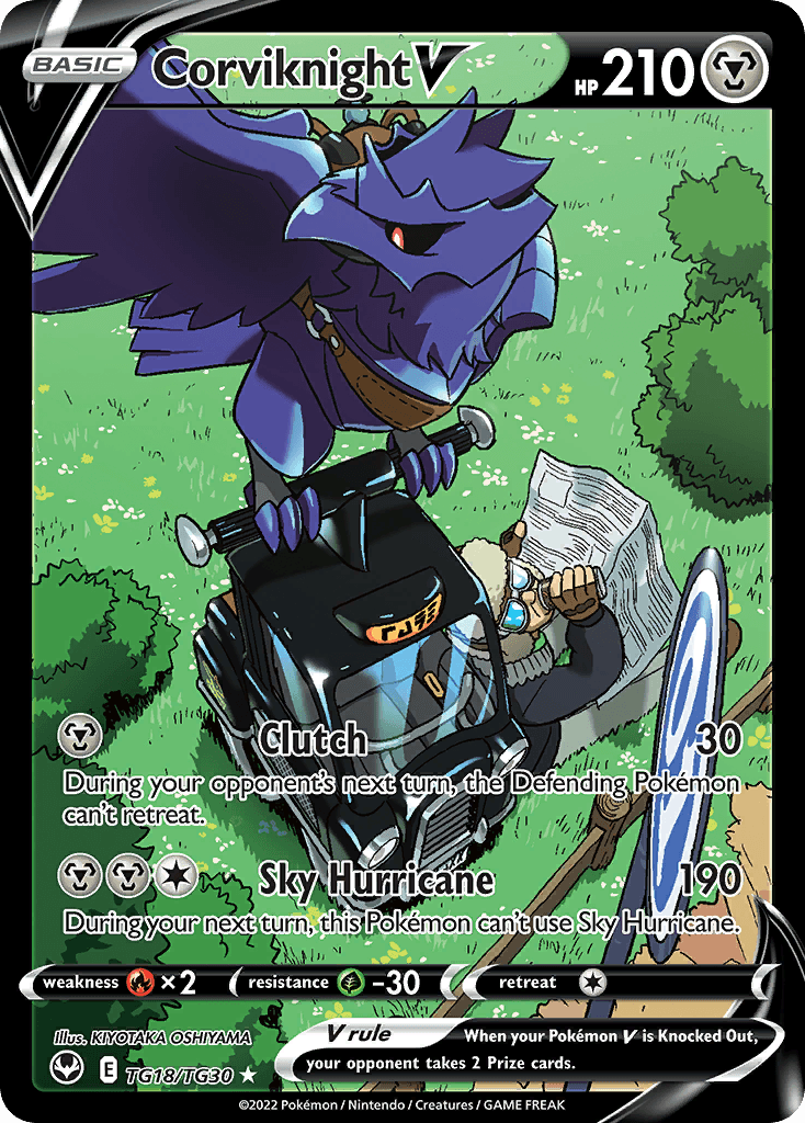 Corviknight V Silver Tempest Trainer Gallery card