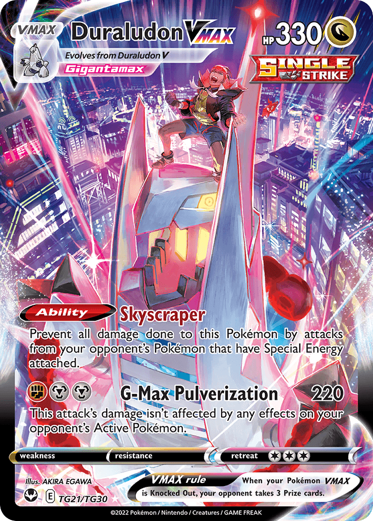 Duraludon VMAX Silver Tempest Trainer Gallery card