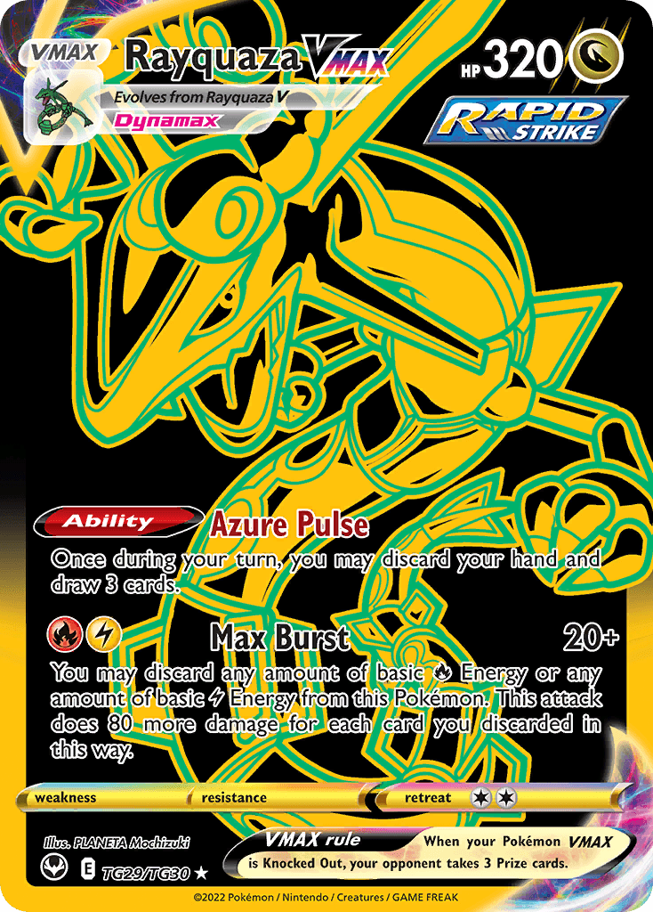 Rayquaza VMAX Silver Tempest Trainer Gallery card