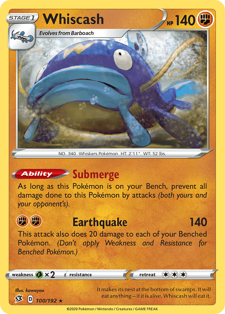 Whiscash Rebel Clash card