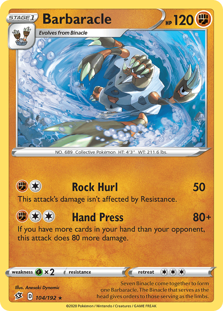 Barbaracle Rebel Clash card