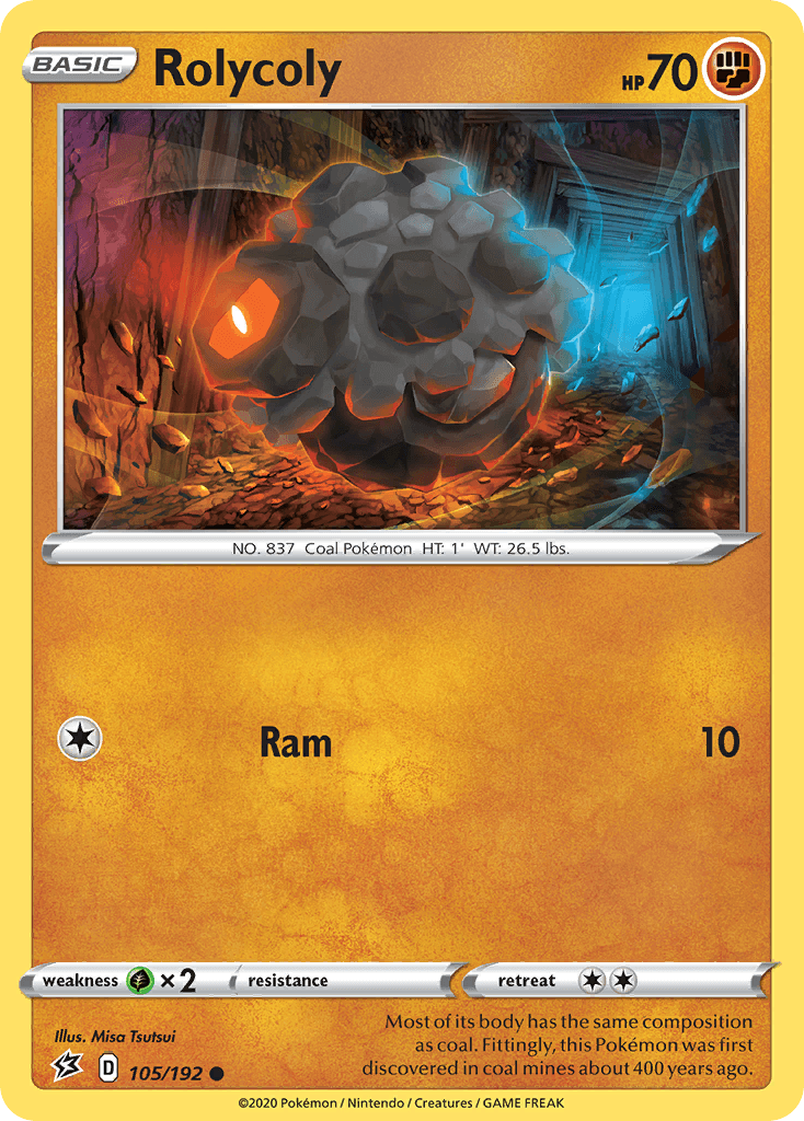 Rolycoly Rebel Clash card