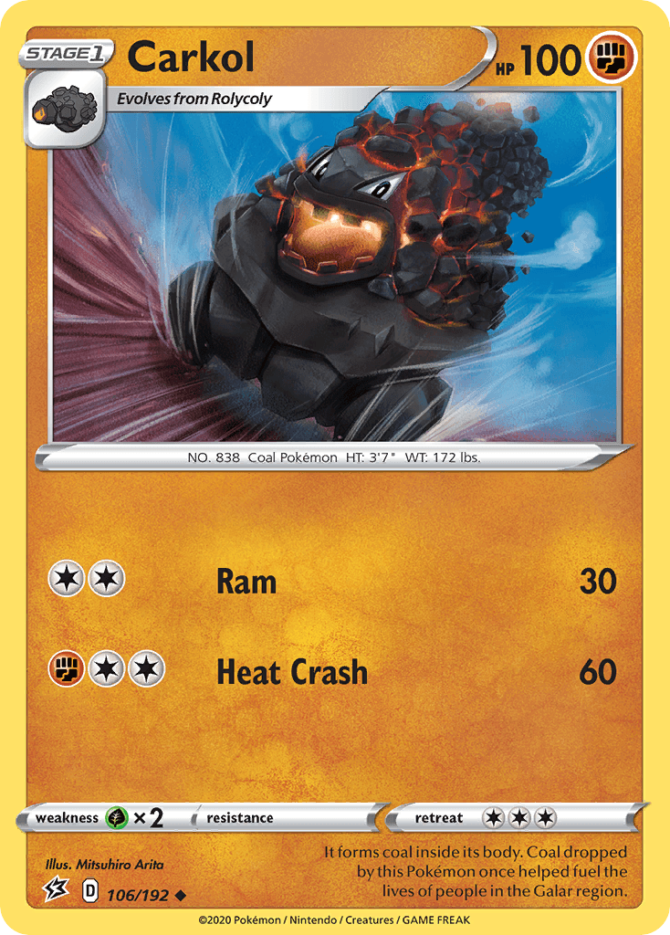 Carkol Rebel Clash card