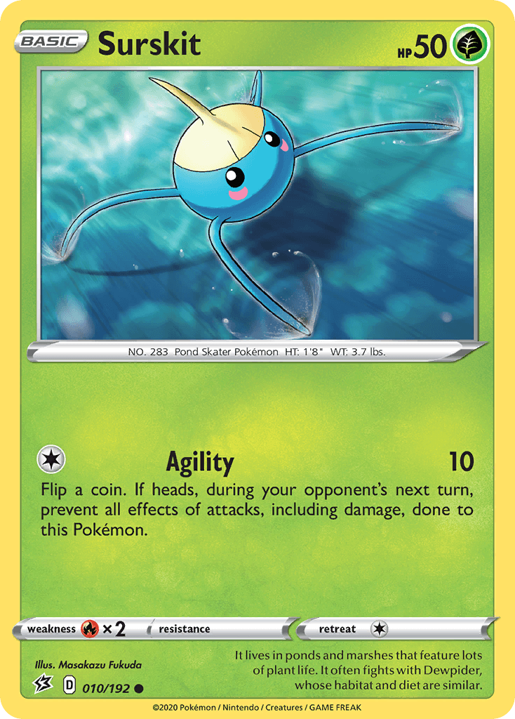 Surskit Rebel Clash card