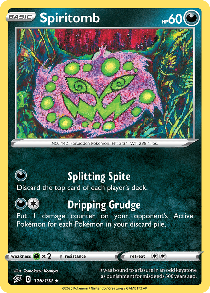 Spiritomb Rebel Clash card