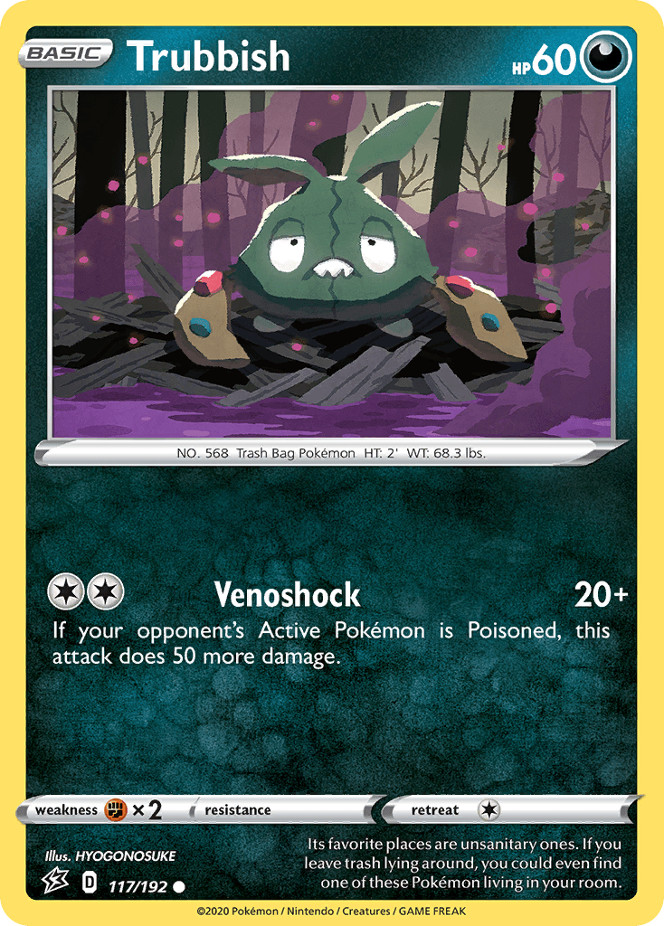 Trubbish Rebel Clash card