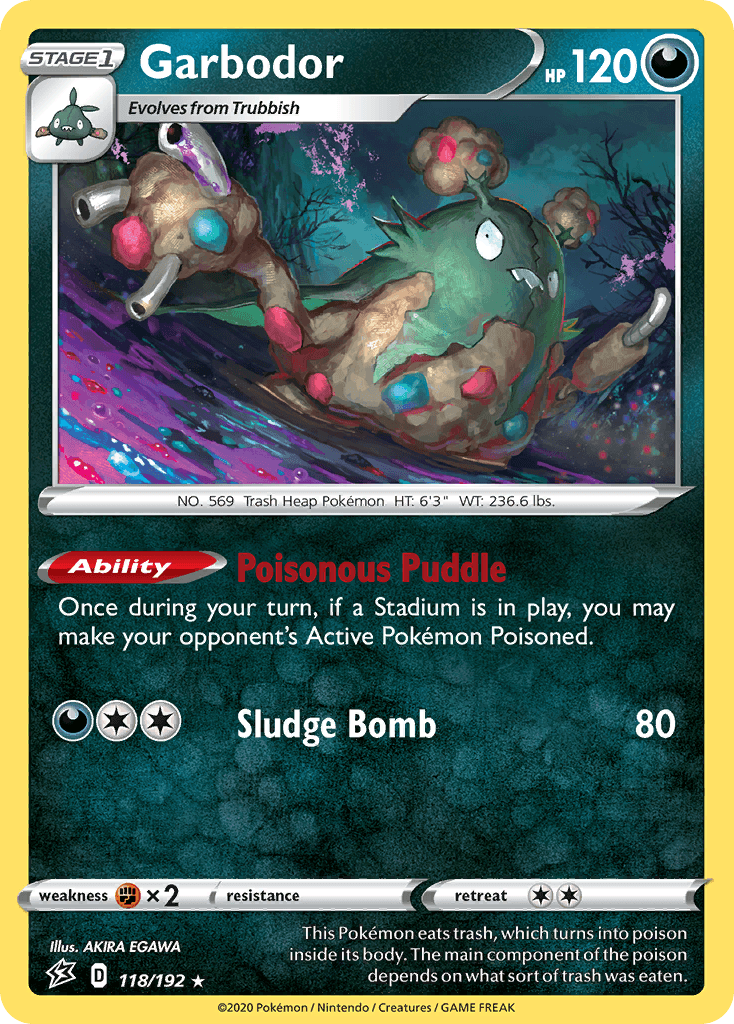 Garbodor Rebel Clash card