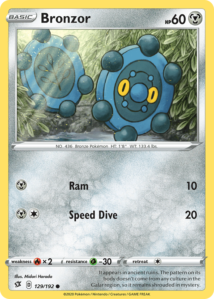 Bronzor Rebel Clash card